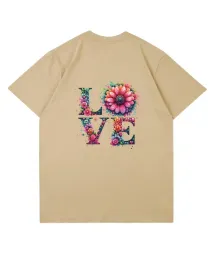 luzna-koszulka-damska-kwiatowa-milosc-love-kolory-bezowy-xxl