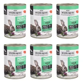 wiejska-zagroda-krolik-6x400g-monoproteinowa-karma-mokra-dla-psa-doroslego