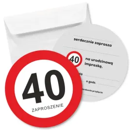 zaproszenie-40-urodziny-traffic-15x15-cm-1-szt