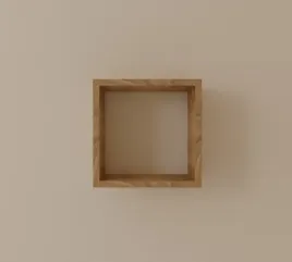 polka-wiszaca-kostka-kubik-regal-na-ksiazki-skrzynia-30-x-30-dab-sonoma