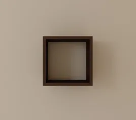 polka-wiszaca-kostka-kubik-regal-na-ksiazki-skrzynia-30-x-30-wenge