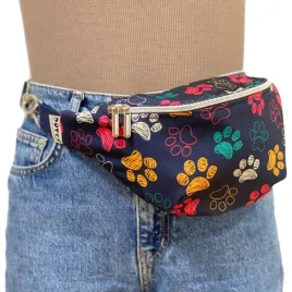 nerka-saszetka-biodrowa-granatowe-lapki