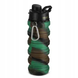 nils-nc4106-bidon-silikonowy-skladany-500-ml-zielony