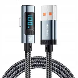 kabel-essager-usb-typ-c-100w-7a-cyfrowy-wyswietlacz-90-stopni-2m