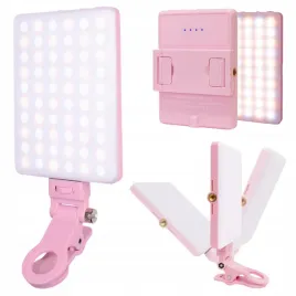 lampa-led-klips-skladana-selfie-telefon-zdjec-makijazu-kosmetyczna-rzes-roz