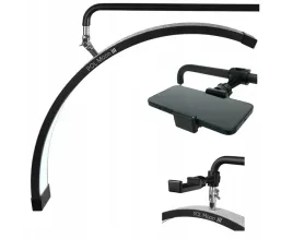 lampa-kosmetyczna-regulowana-rzes-led-bezcieniowa-podlogowa-stojaca-czarna