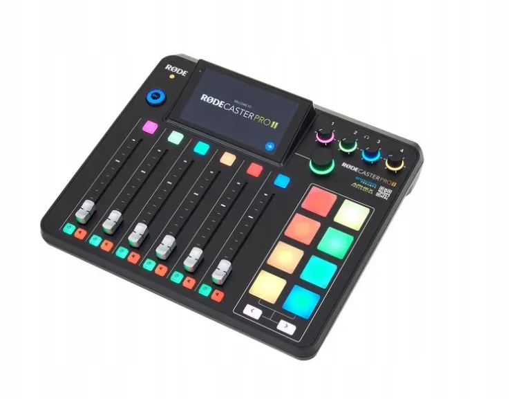 rode-rodecaster-pro-ii-studio-produkcji-audio-4-xlr-bluetooth-nowe-stan-nowy