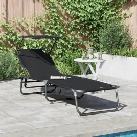 vidaxl-skladany-lezak-z-daszkiem-czarny-material-oxford-600d