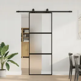 vidaxl-drzwi-przesuwne-z-zestawem-okuc-czarne-76x205cm-szklo-hartowane