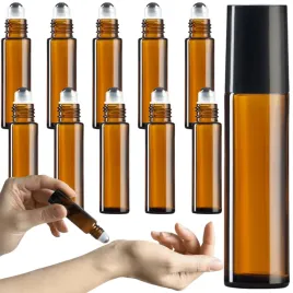 butelka-szklana-roll-on-szklana-brazowa-z-nakretka-atomizer-10-sztuk-10-ml