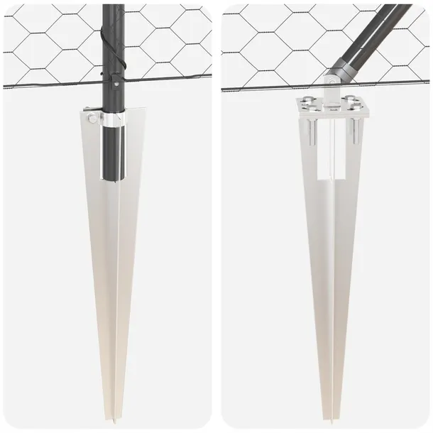 plot-hexagonalny-vidaxl-szary-1-4x100-m-stal-kolor-szary