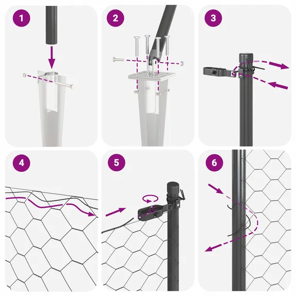 plot-hexagonalny-vidaxl-szary-1-4x100-m-stal-stan-nowy-kod-producenta-3353317