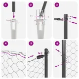 plot-hexagonalny-vidaxl-szary-1-4x100-m-stal-stan-nowy-kod-producenta-3353317