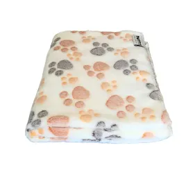 miekki-polarowy-kocyk-dla-psa-lub-kota-dotty-kremowy-w-lapki-s-60x40