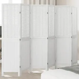 vidaxl-parawan-pokojowy-6-panelowy-bialy-lite-drewno-paulowni