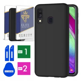 etui-na-telefon-samsung-galaxy-a40-matowe-soft-matt-szybka-szklo-ochronne