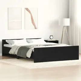 vidaxl-rama-lozka-bez-materaca-czarny-dab-140x190-cm