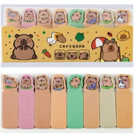 karteczki-samoprzylepne-zakladki-indeksujace-urocza-kapibara-50x14mm