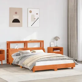 vidaxl-rama-lozka-bez-materaca-woskowy-braz-150x200-cm-lita-sosna