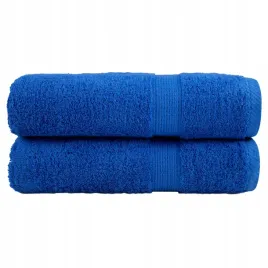 vidaxl-reczniki-premium-solund-2-szt-niebieskie-100x150-cm