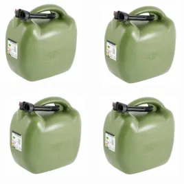 kanister-plastikowy-na-paliwo-20l-owalny-khaki-baniak-lejek-4szt