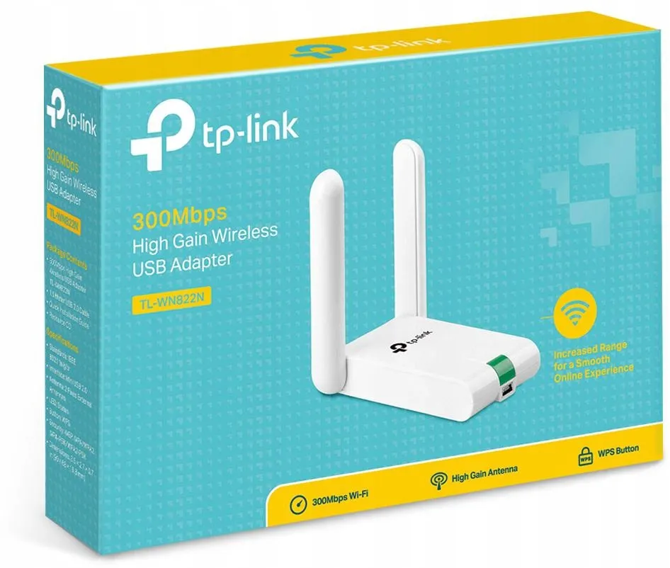 adapter-wlan-usb-tp-link-tl-wn822n-stan-nowy