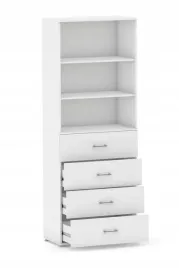 regal-szafa-pola-215-4s3p-biala-4-szuflady-215-x-80-x-53-cm