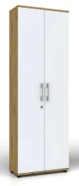 regal-szafa-g-60-2d-dab-artisan-biale-drzwi-z-zamkiem