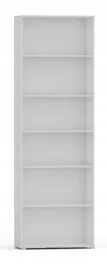 regal-pola-215x60-cm-bialy-6-polek-na-ksiazki-i-segregatory
