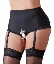 bielizna-damska-czarny-pas-do-ponczoch-z-majtkami-2xl