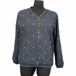 ichi-bluza-rozpinana-damska-wygodna-zamek-blyskawiczny-ciepla-granatowa-l