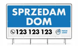 baner-sprzedam-dom-z-logo-biura-nieruchomosci-150x70cm-niebieski