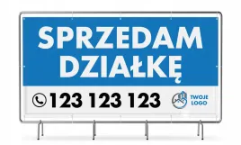 baner-sprzedam-dzialke-z-logo-biura-nieruchomosci-150x70cm-niebieski