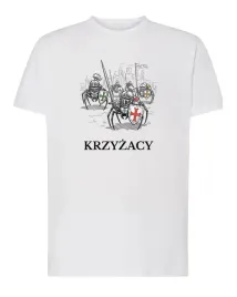 koszulka-krzyzacy-pajaki-w-zbrojach-krzyzackich-zabawna-bialy-m