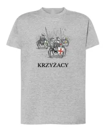 koszulka-krzyzacy-pajaki-w-zbrojach-krzyzackich-zabawna-szary-xl