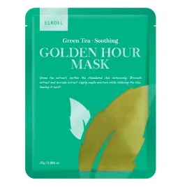 elroel-golden-hour-mask-lagodzaca-maska-do-twarzy-green-tea-25g