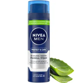 nivea-pianka-do-golenia-protect-care-nawilzajaca
