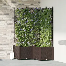 vidaxl-doniczka-z-kratka-3-szt-brazowa-80x80x143-cm