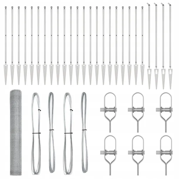 plot-hexagonalny-vidaxl-14x100-m-stal-ocynkowana-wysokosc-1-4-m