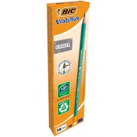 bic-evolution-olowek-z-gumka-hb-12szt