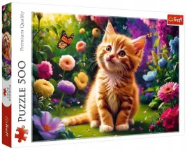 puzzle-500-uroczy-kotek-trefl