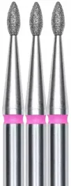 staleks-frez-diamentowy-kropla-czerwona-srednica-16mm-czesc-robocza-4mm-x3