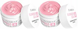 2-x-claresa-zel-budujacy-rubber-gel-4-12g-sredni-malinowy-roz-tiksotropia