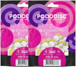 2-x-staleks-wymienne-pilniki-biale-do-dysku-pododisc-s-240-grit-50-sztuk