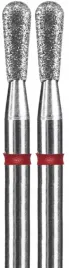 2-x-staleks-frez-diamentowy-plomien-mini-czerwony-expert-srednica-23mm