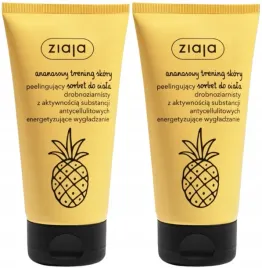 2-x-ziaja-ananasowy-sorbet-peelingujacy-do-ciala-160ml-skutecznie-zluszcza