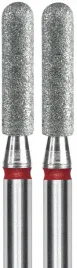 2x-staleks-frez-diamentowy-zaokraglony-walec-czerwony-expert-srednica-25mm