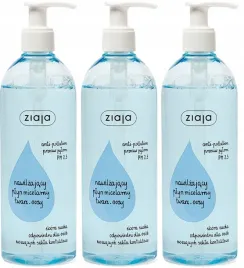 3-x-ziaja-de-makijaz-nawilzajacy-plyn-micelarny-390ml-gliceryna-roslinna