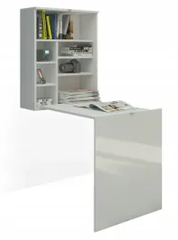 biurko-hide-wiszace-rozkladane-bialy-polysk