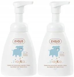 2-x-ziaja-ziajka-pianka-do-mycia-buzi-raczek-i-ciala-od-1-roku-zycia-250ml